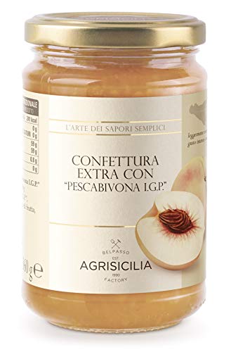 Agrisicilia Confettura Extra con 'Pescabivona I.G.P.' - 360 gr