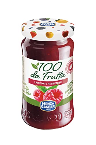 Menz&Gasser Composta di Lampone 100Dafrutta, 100% Frutta, 1 Vaso x 240 g