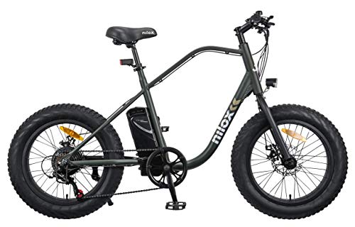 Nilox E-Bike J3 Bici Elettrica Con Pedalata Assistita, Fino A 25 Km/H, Nero