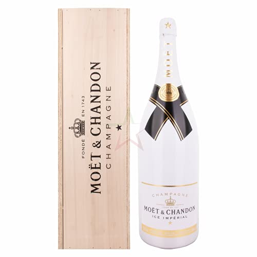 Moët & Chandon Champagne ICE IMPÈRIAL Demi-Sec in cassa di legno 12,00% 3,00 Liter