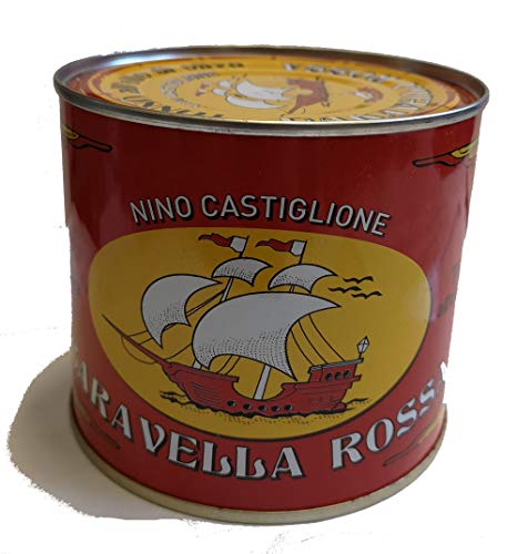 Tonno Pinne Gialle in olio d' oliva Castiglione Caravella Rossa 620gr