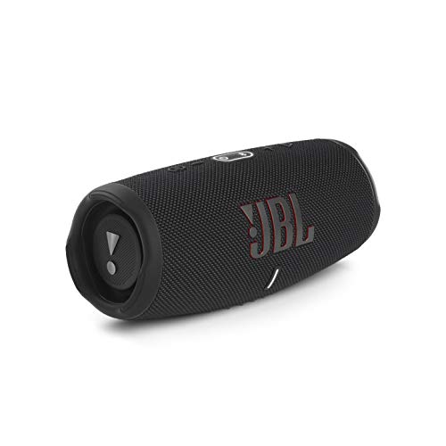JBL Charge 5 Speaker Bluetooth Portatile, Cassa Altoparlante Wireless Resistente ad Acqua e Polvere IPX67, Powerbank integrato, USB, PartyBoost, Bass Radiator, Fino a 20h di Autonomia, Nero