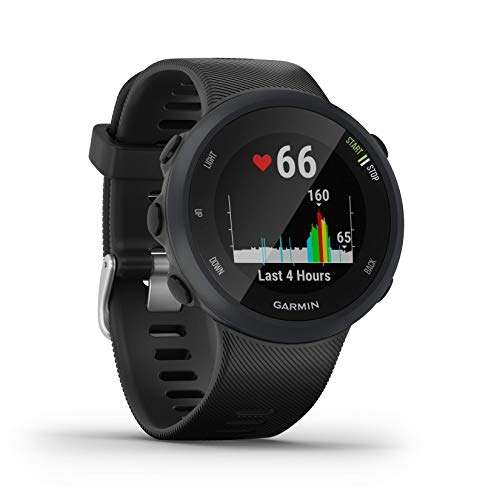 Garmin Forerunner 45, Orologio Smart GPS per la Corsa e Altri Sport Unisex, iPhone/Android, Nero, 42 mm (Ricondizionato)