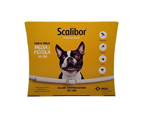 Scalibor Collare Antiparassitario per Cani di Taglia Piccola e Media 48 cm