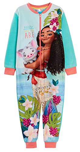 Disney Moana Tutina per ragazze in pile pigiama per bambini Moana Loungewear pigiama, Multi, 9-10 Anni