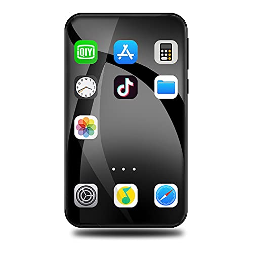 Lettore MP4 con Bluetooth E WiFi, HiFi Lossless Music Video Audio Speaker, Touch Screen Music Storage Device,4 inch