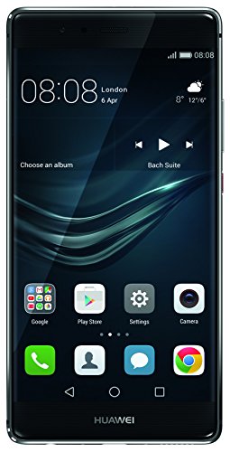 Huawei P9 Plus Smartphone, LTE, Display 5.5'' FHD, 64 GB Memoria Interna, 4 GB RAM, Fotocamera 12 MP, Batteria 3400 mAh, Grigio