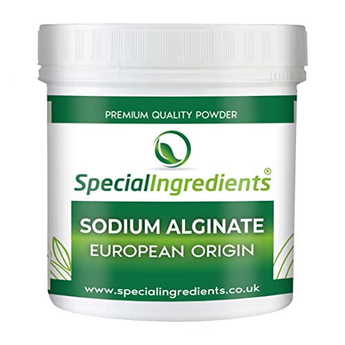Special Ingredients Alginato di Sodio 100g Qualità Premio (Etichette e istruzioni Italiane)