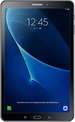 Samsung Galaxy Tab A Tablet, 10.1' (WUXGA), Octa-Core 1.6 Ghz, 2GB RAM,16 GB ROM, Android 6.0, 4G/LTE, Nero