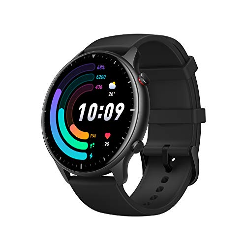Amazfit GTR 2e Smartwatch Orologio Intelligente Alexa Integrato, AMOLED Da 1,39”, 90 Modalità di Allenamento, 5 ATM Impermeabile, Durata della batteria di 24 giorni, Monitor del Sonno, Uomo, Donna