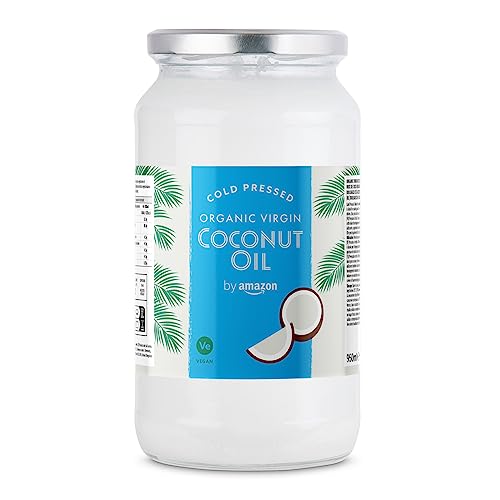 by Amazon - Olio di cocco vergine biologico, 950 ml (precedentemente marchio Happy Belly)