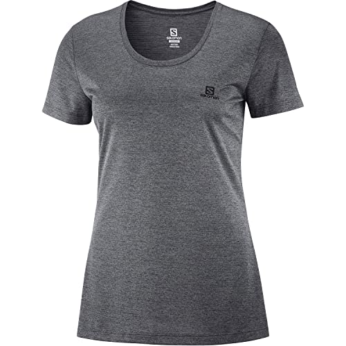 Salomon SS Tee, T-shirt da Uomo a Maniche Corte, per Corsa, Escursionismo e Pattinaggio