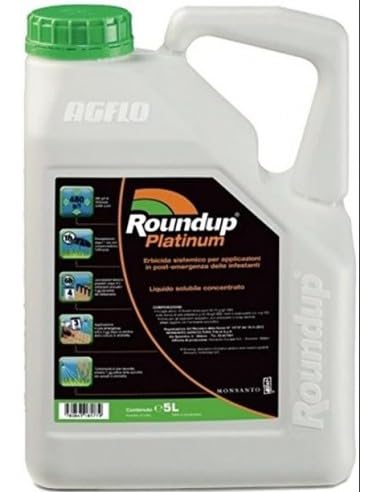 Roundup Platinum 5Lt Diserbante Erbicida Sistemico Glifosate
