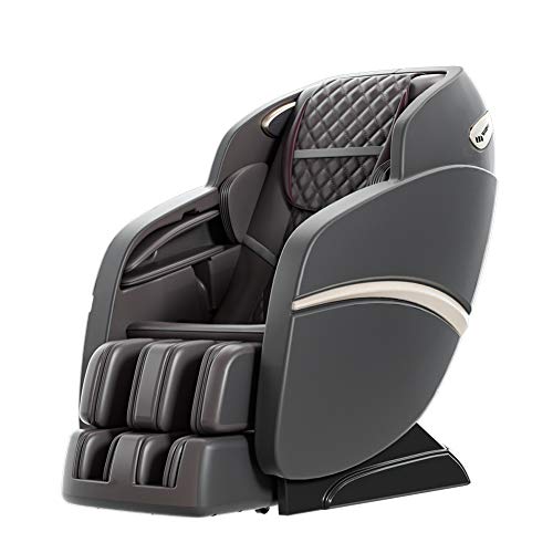 2021 SUFUL-S6 Poltrona Massaggiante 3D, massaggio rilassante, massaggio completo multifunzionale, massaggio intelligente (grigio-marrone)