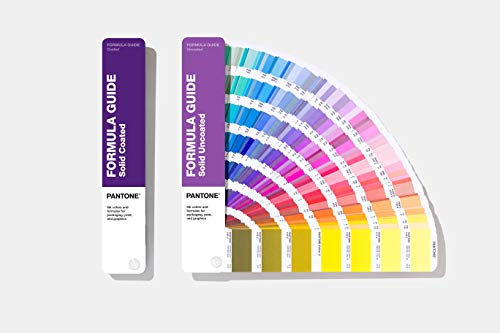 Pantone GP1601A Formula Guide Coated & Uncoated - Mazzette Compatte per Formulazioni di Colore in una Disposizione Cromatica dei Colori