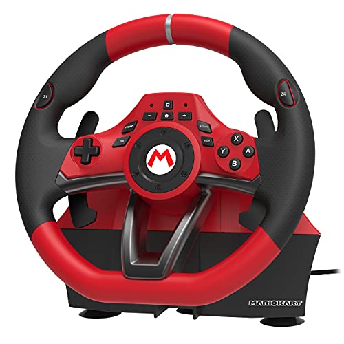 Hori Volante Mario Kart Racing Wheel Pro Deluxe - Ufficiale Nintendo - Nintendo Switch