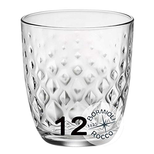 Bormioli Rocco - Set 12 Bicchieri Collezione Glit 30 - capacità 30 cl. - (12)