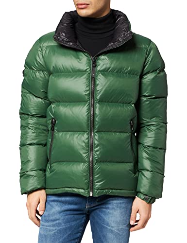 Superdry Alpine Luxe Down Jacket Giacca, Verde Scuro, M Uomo