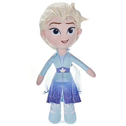 Posh Paws 37325 - Peluche Elsa Frozen 2, 50 cm, colore: Blu