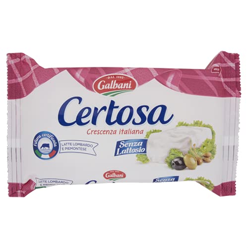 Galbani Certosa Crescenza Italiana Senza Lattosio, 165g