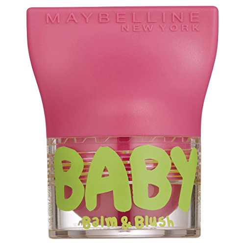 Maybelline New York Baby Lips Balm&Blush Balsamo Labbra e Blush, 2 Flirty Pink