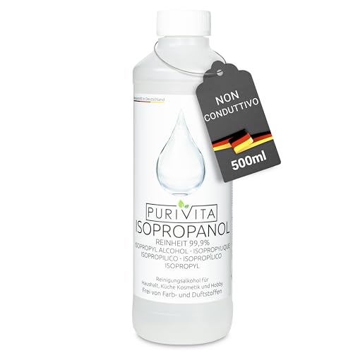 Purivita Isopropanol - Alcool detergente, 500 ml