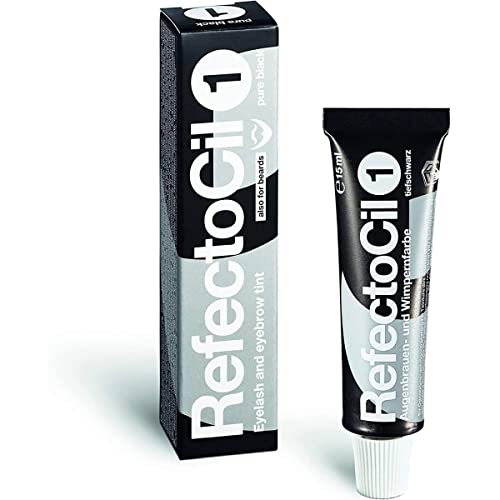 REFECTOCIL Cream Hair Tint Black .5 oz by RefectoCil