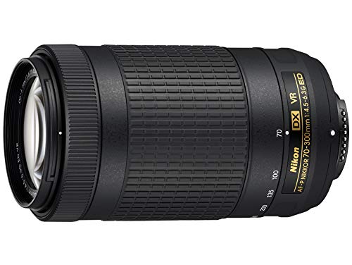 Nikon teleobiettivo zoom af-p DX Nikkor 70 – 300 mm f/4.5 – 6.3 g ed VR per Nikon DX formato solo, Diametro Filtro: 58 mm