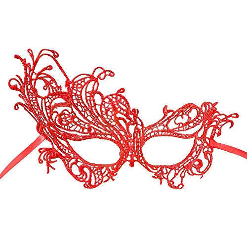 Boland Maschera per Gli Occhi in Masquerade, Colore: Rosso, Taglia Unica, 00251