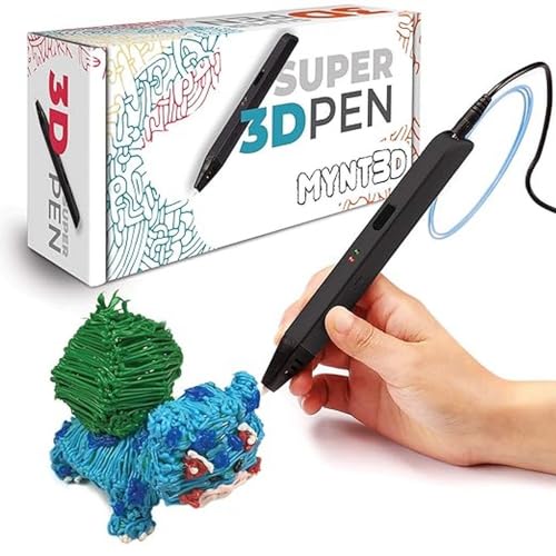 MYNT3D Penna Super 3D, penna per stampa 3D compatibile con ABS da 1,75 mm e PLA