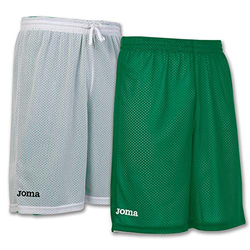 Pantaloncini Joma Rookie 100529 Uomo, Pantaloncini da basket reversibili, verde, m