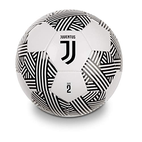 Mondo Toys  - Pallone da Calcio cucito F.C Juventus Pro - size 2 - 150 g - Colore bianco/nero - 13414