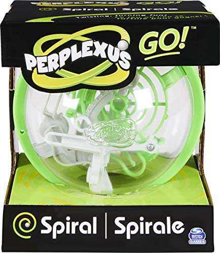 Spin Master PERPLEXUS Go-Labirinto Percorso 3D Rookie con 35 sfide-Gioco d'azione e riflesso-6059581-Modello Casuale-Giocattolo per Bambini 8 Anni e +, 6059581, Modelli assortiti, 1 pezzo