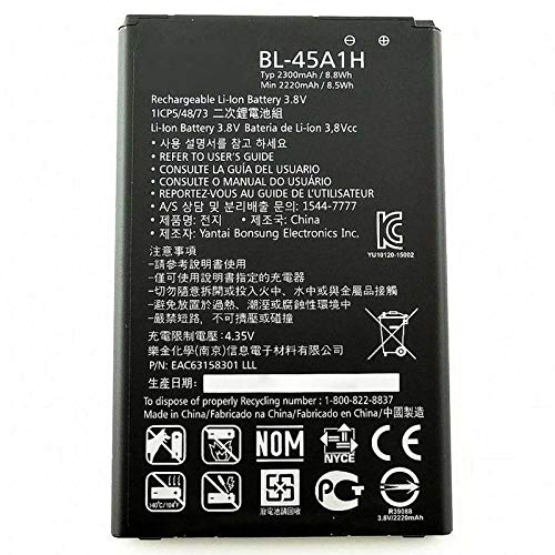 ELLENNE Batteria Compatibile con LG BL-45A1H K10 LTE K420N 2300MAH