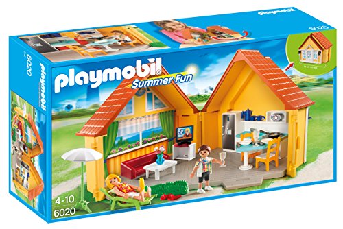 Playmobil 6020 - Casa delle Vacanze Portatile, Multicolore