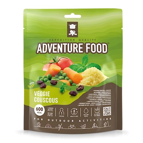 Adventure Food - Couscous di Verdure - Pasti Liofilizzati - Qualità da Spedizione