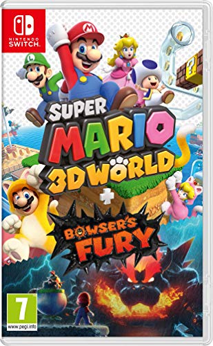 Super Mario 3D World + Bowser’S Fury - Videogioco Nintendo - Ed. Italiana - Versione su scheda