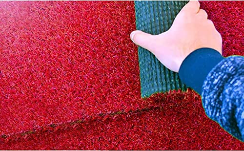 Erba artificiale tappeto erboso morbido e confortevole per animali domestici, giardino, cortile, balcone, bassi costi di manutenzione (dimensioni: 2 x 3 m) ()