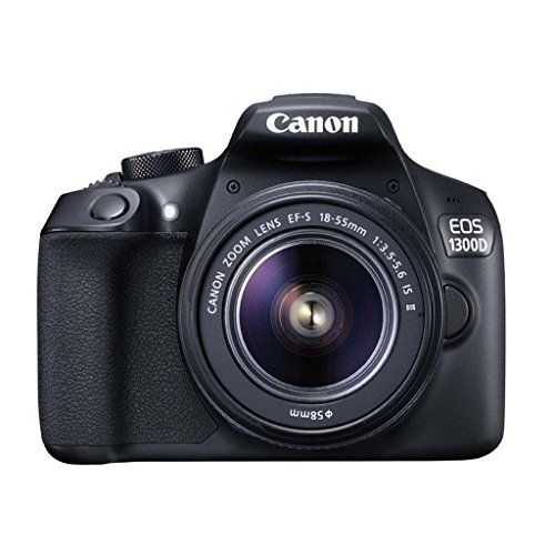 Canon EOS 1300D EF-S 18-55 IS II – 55 is fotocamera reflex nero