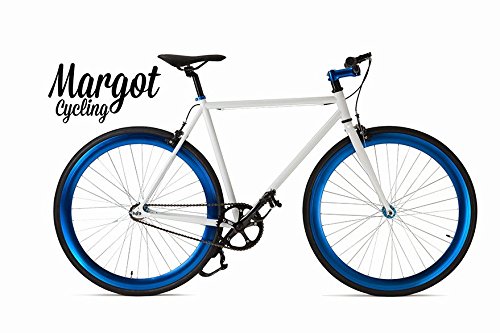 Margot Aqua 58 - Bici Scatto Fisso, Fixed Bike, Bici Single Speed, Bici Fixie