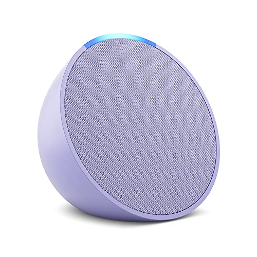 Echo Pop | Altoparlante Bluetooth intelligente con Alexa, compatto e dal suono potente | Lavanda