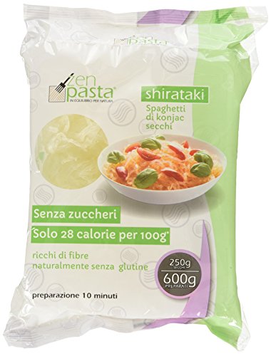 Zenpasta Shirataki Essiccati Formato Spaghetti, 250g