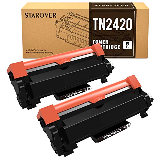 STAROVER Compatibile Cartucce Toner Sostituzione per Brother TN-2420 TN2420 TN2410 per MFC-L2710DN MFC-L2710DW MFC-L2730DW MFC-L2750DW HL-L2350DW L2310D L2370DN L2375DW DCP-L2530DW L2510D L2550DN