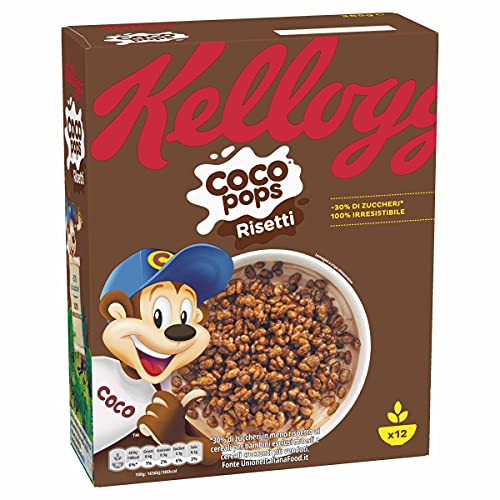 Kellogg's Coco Pops Chicchi di Riso Soffiato al Cacao, 365g