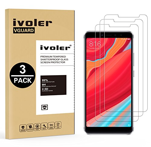 iVoler [3 Pack] Pellicola Vetro Temperato per Xiaomi Redmi S2, Pellicola Protettiva, Protezione per Schermo