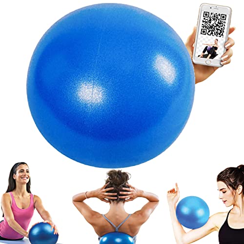 f-point palla pilates piccola e resistente-palla fitness con PDF scheda esercizi-softball pilates-palla medica
