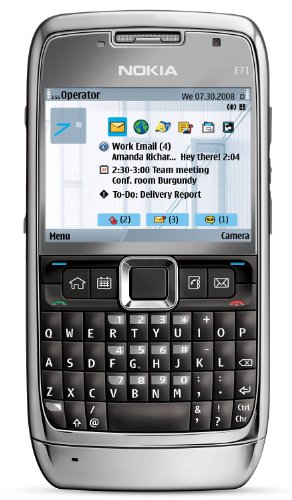 Nokia E71 2.36' 1500mAh Grey - Smartphones (5.99 cm (2.36'), 320 x 240 pixels, Grey)