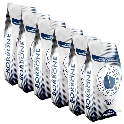 Caffè Borbone in grani miscela Blu 1 kg x 6