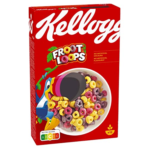 Kellogg's, Cereali, Unicorn Froot Loop, 375 gr