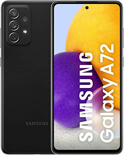 Samsung Galaxy A72 - Smartphone 128GB, 6GB RAM, Dual Sim, Black (Ricondizionato)
